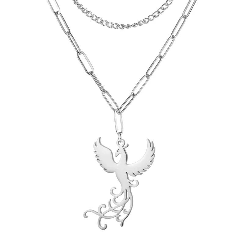 Collier Phoenix Femme