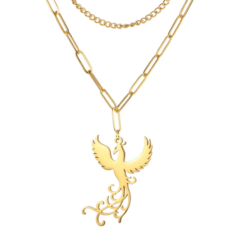 Collier Phoenix Femme