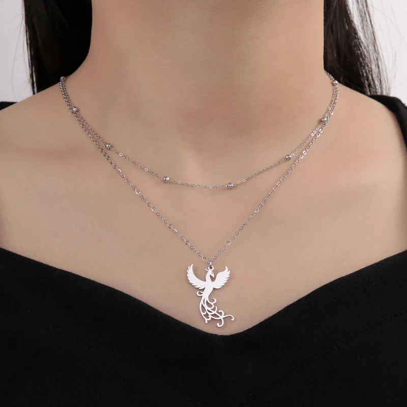 Collier Phoenix Femme