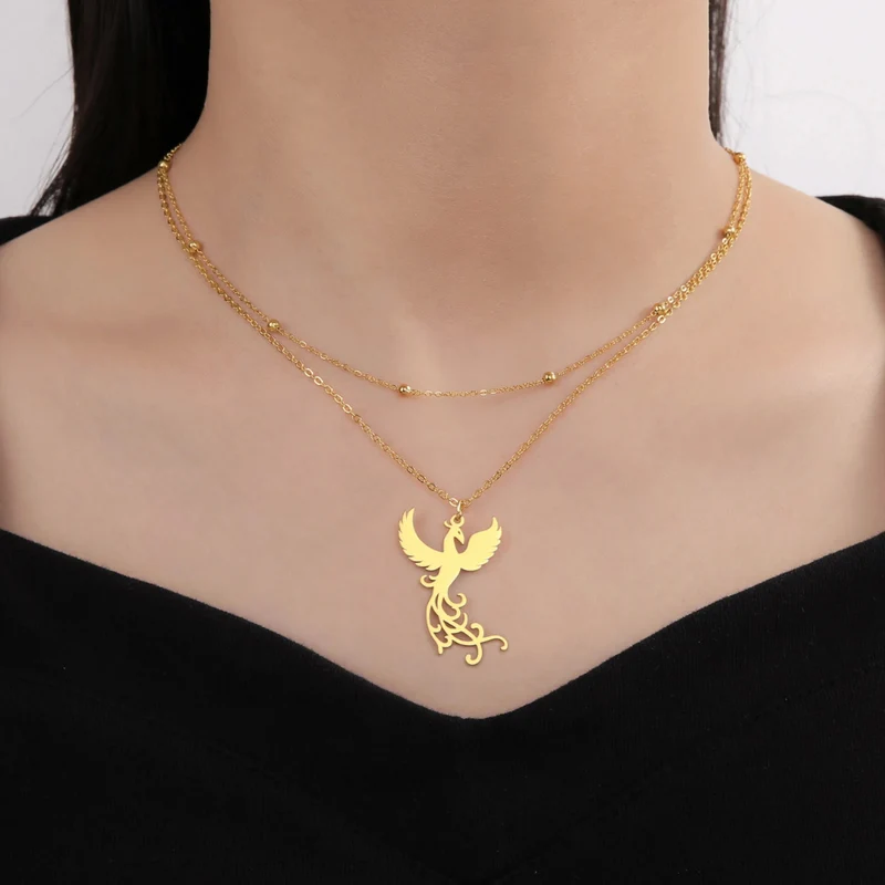 Collier Phoenix Femme