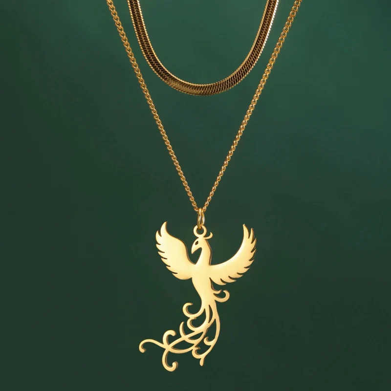 Collier Phoenix Femme