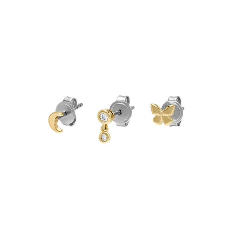 Fossil Jewelry Coffret cadeau de bijoux couleur or JA7278SET