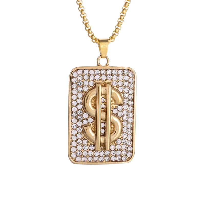 Collier Dollar Plaque