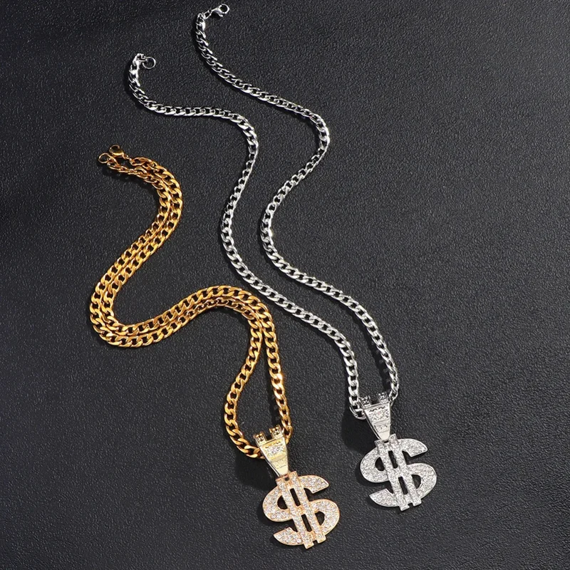 Collier Pendentif Dollar