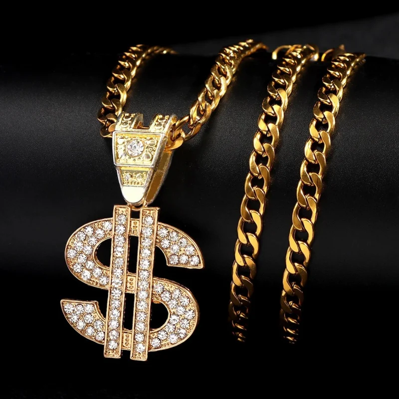 Collier Pendentif Dollar