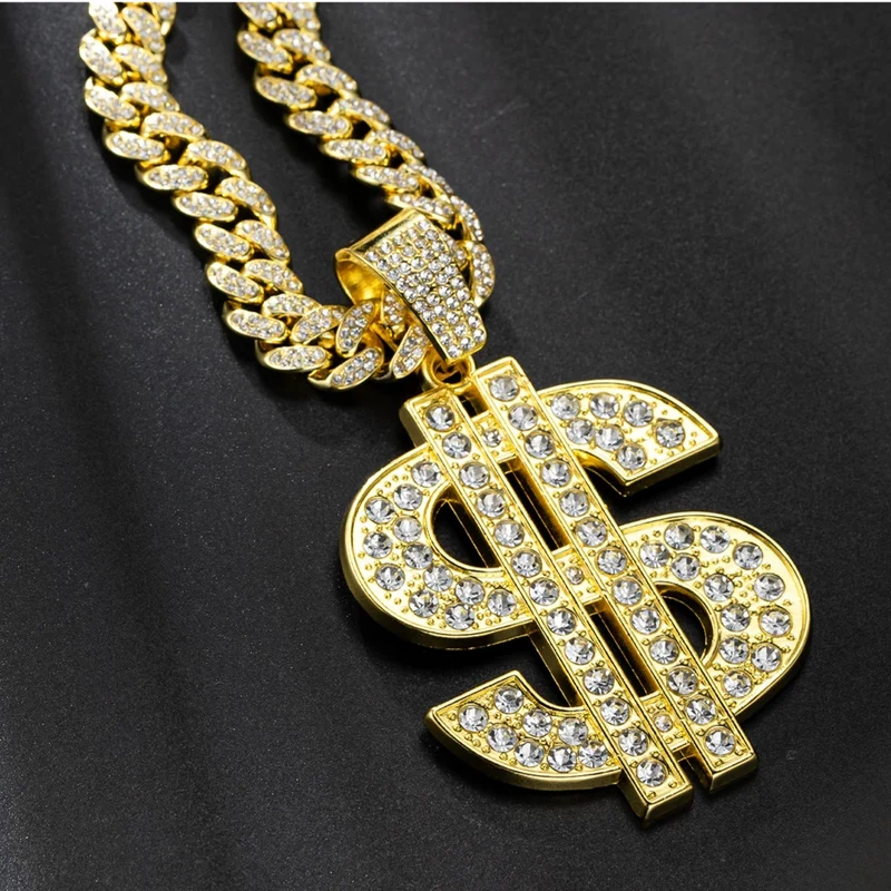 Collier Dollar en Métal