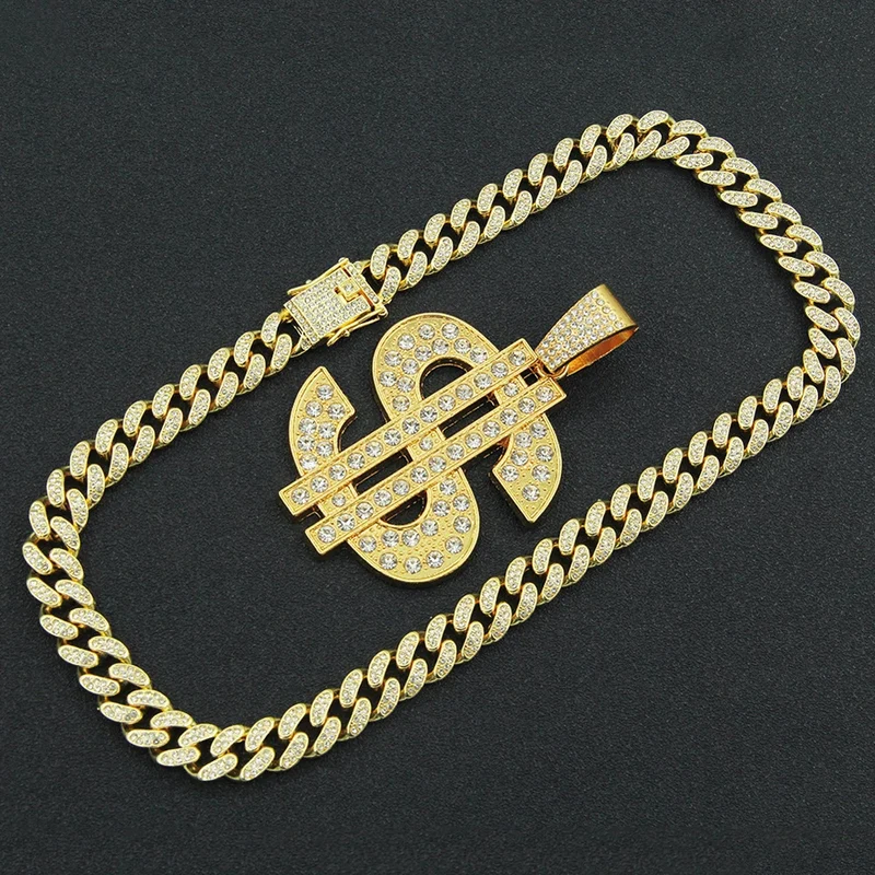 Collier Dollar en Métal