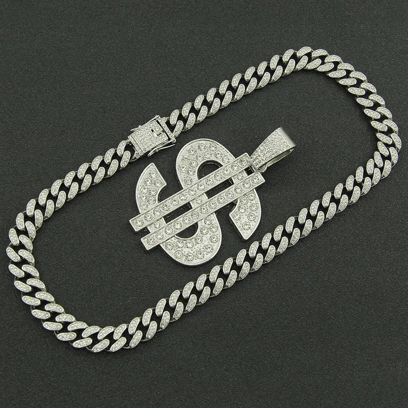 Collier Dollar en Métal