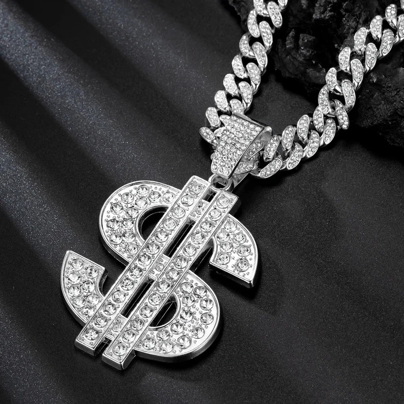Collier Dollar en Métal