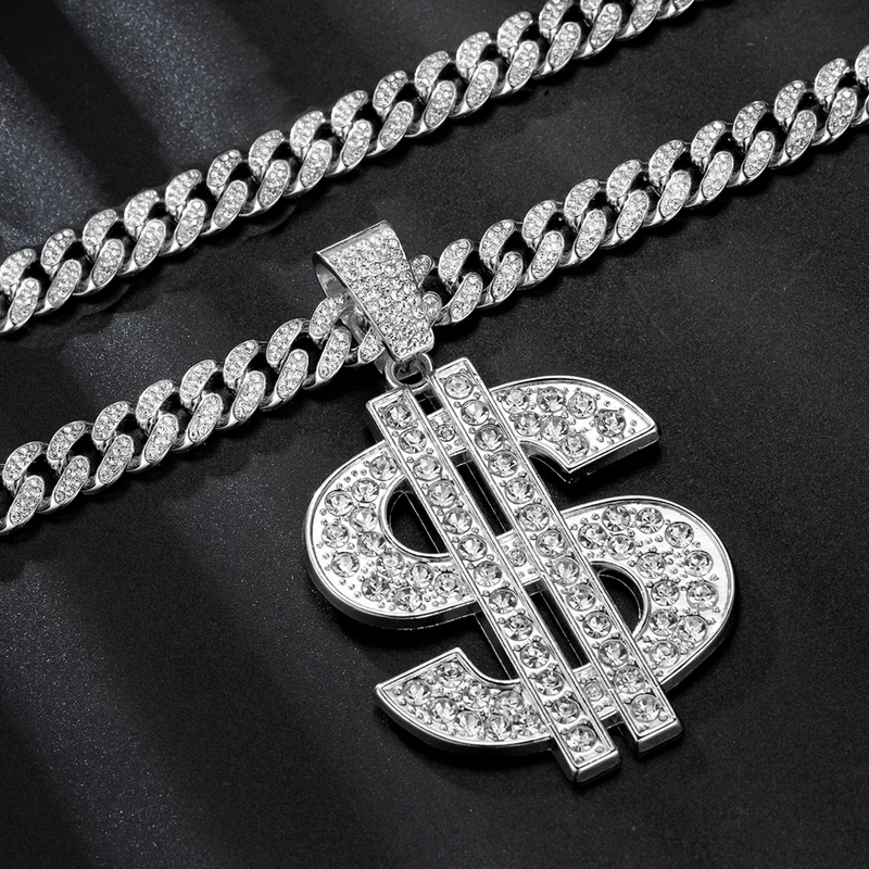 Collier Dollar en Métal