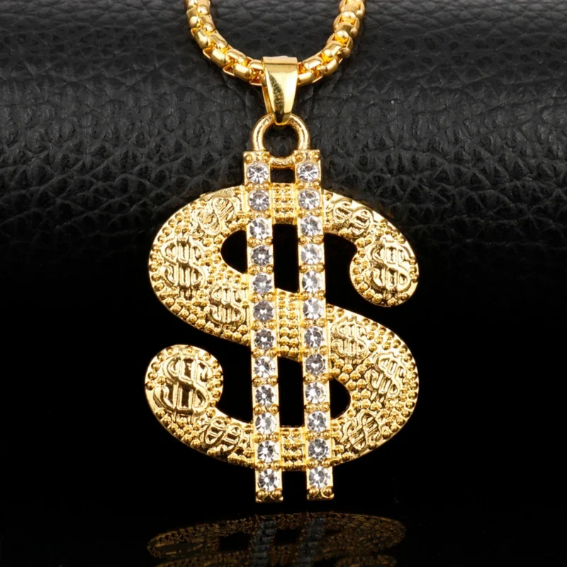 Collier Dollar Doré