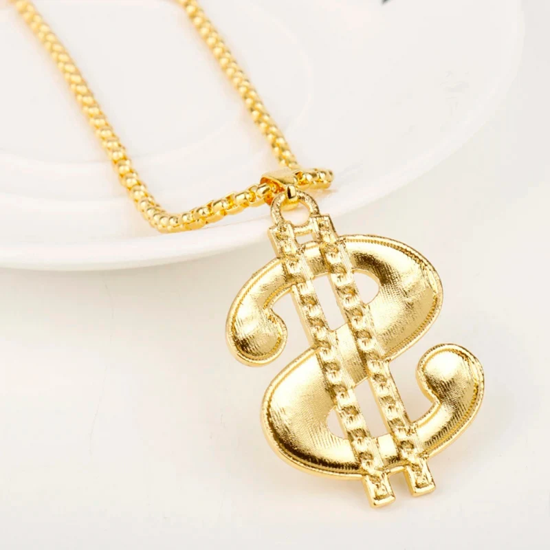 Collier Dollar Doré