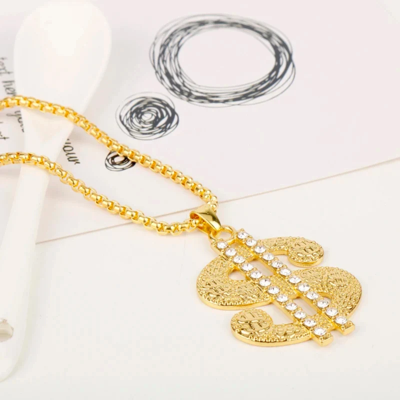 Collier Dollar Doré