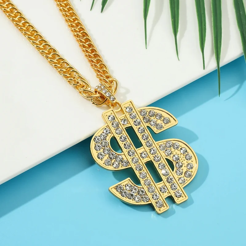 Collier Dollar Or