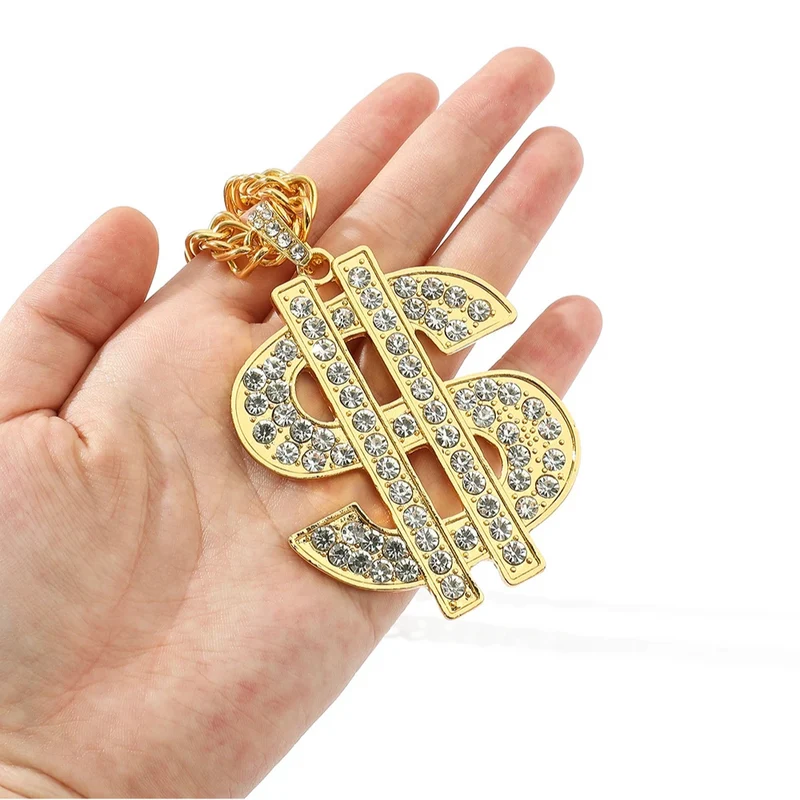 Collier Dollar Or