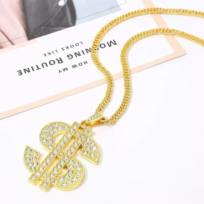 Collier Dollar Déguisement
