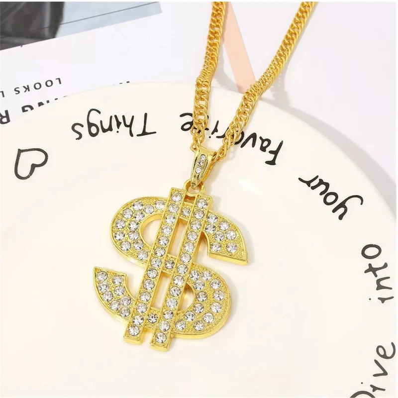 Collier Dollar Déguisement