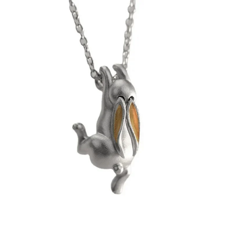 Collier Lapin Argent