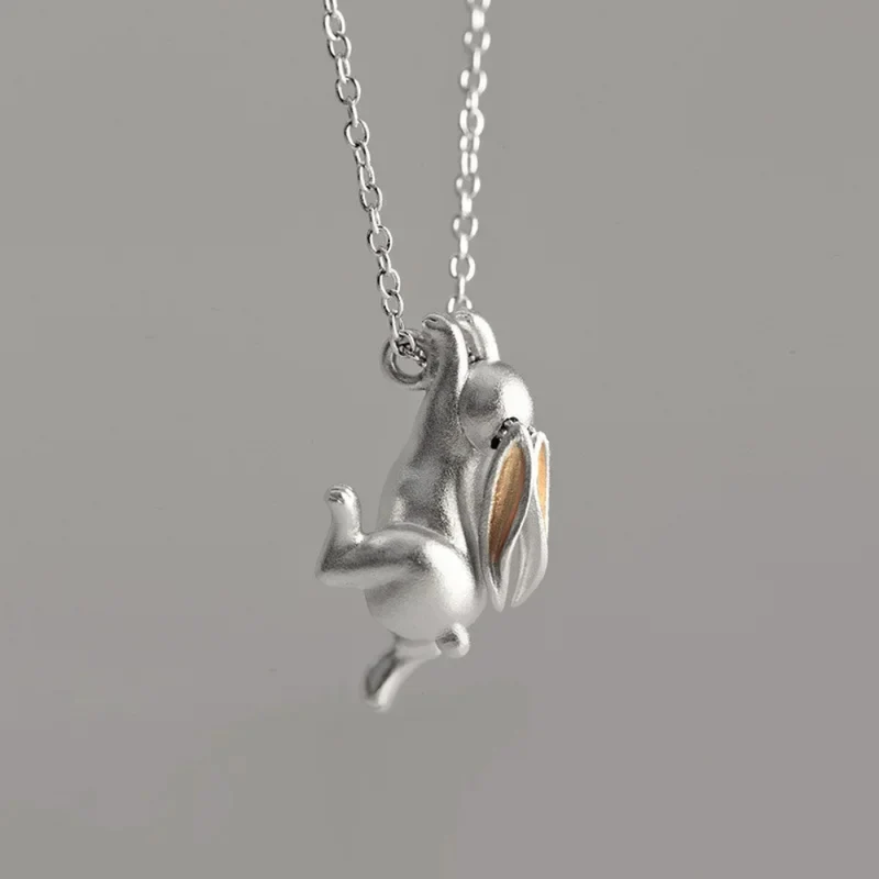 Collier Lapin Argent