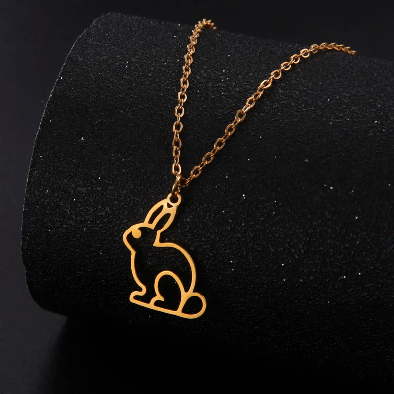 Collier Pendentif Lapin