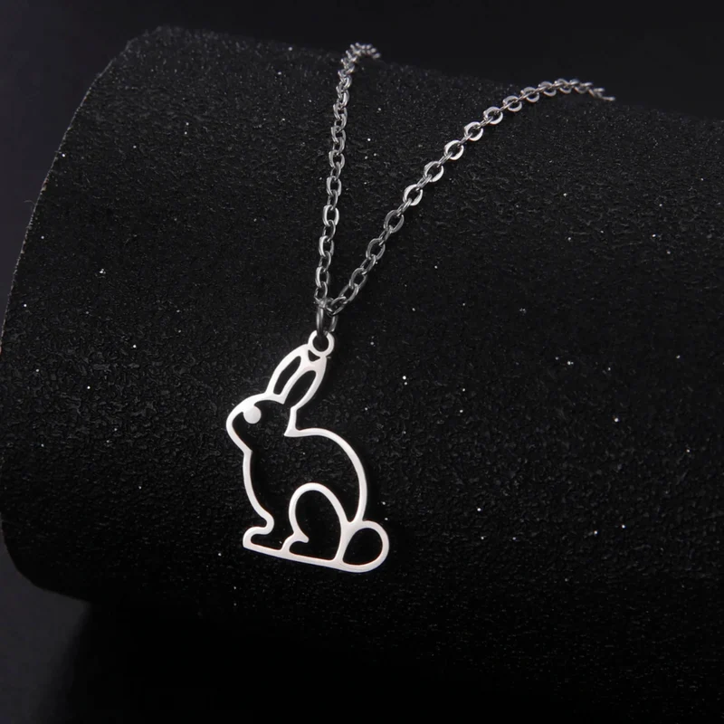 Collier Pendentif Lapin
