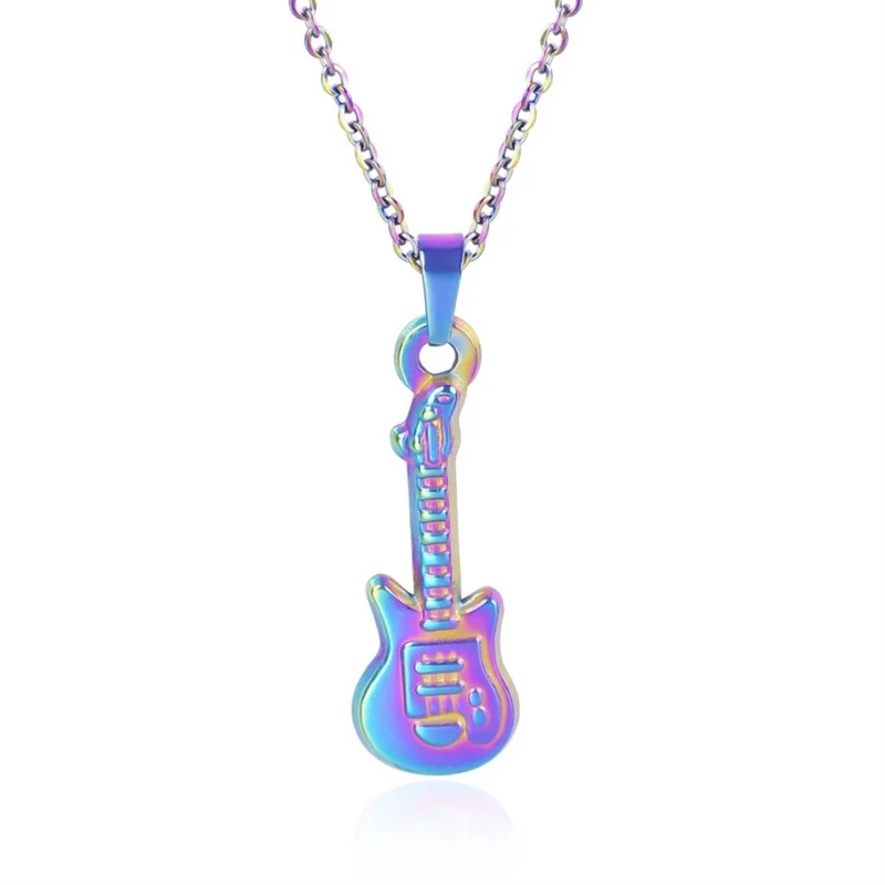 Pendentif Guitare Femme