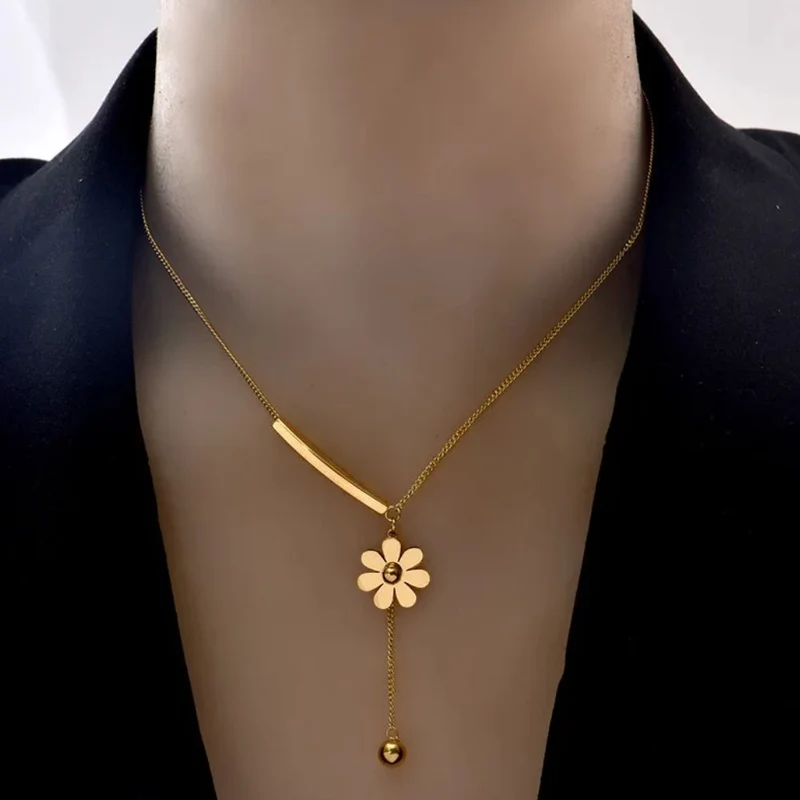 Collier Fleur Univers