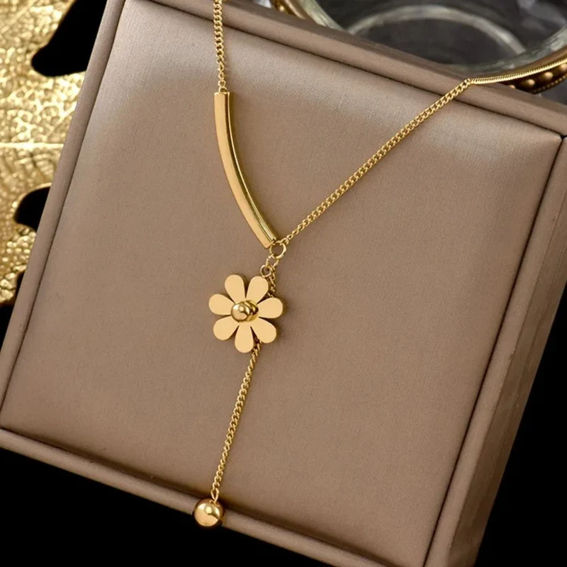 Collier Fleur Univers