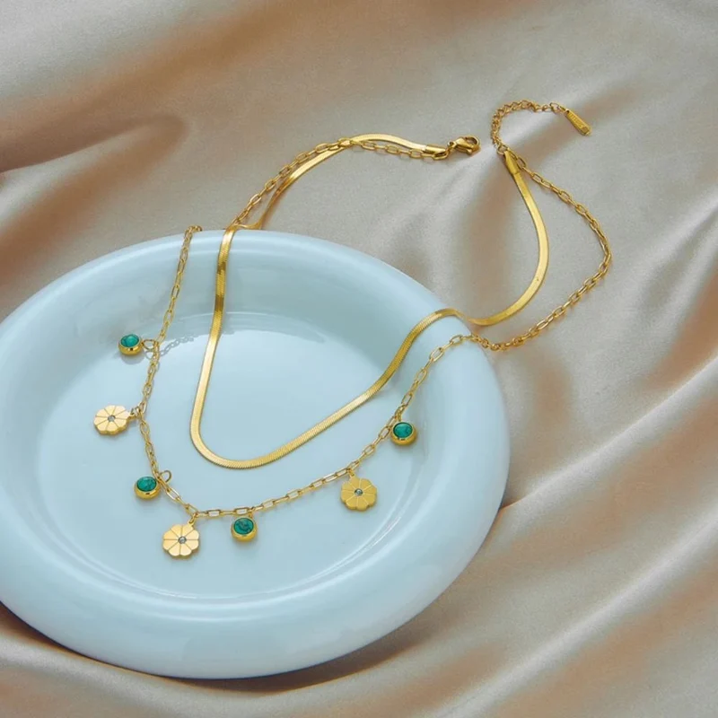 Collier Fleur Rayon