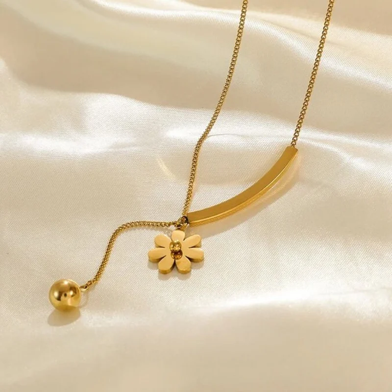Collier Fantaisie Fleur