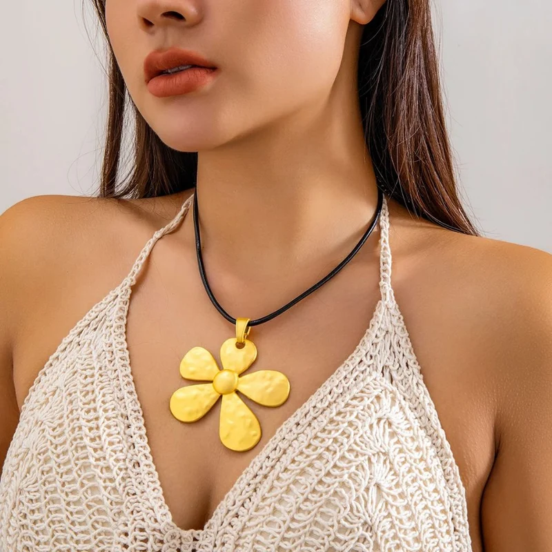Collier Fleur Gros