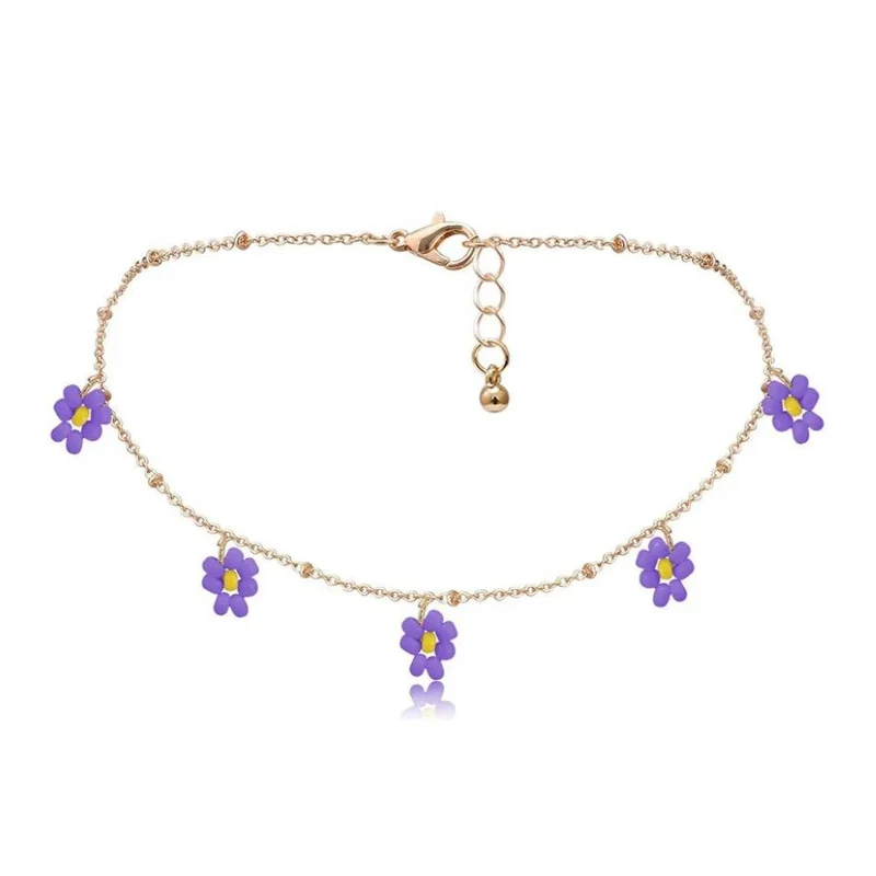 Collier Fleur Couleurs