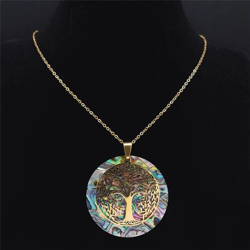 Collier Arbre de Vie Coloré