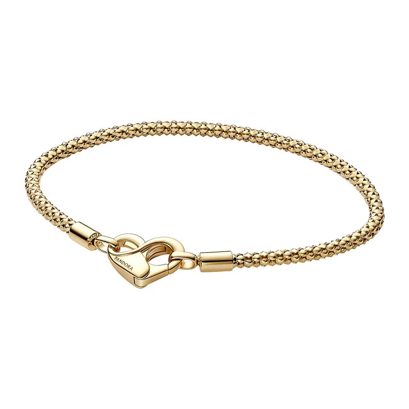 Pandora Moments Bracelet 562731C00-21with14 Carat Gold Plating
