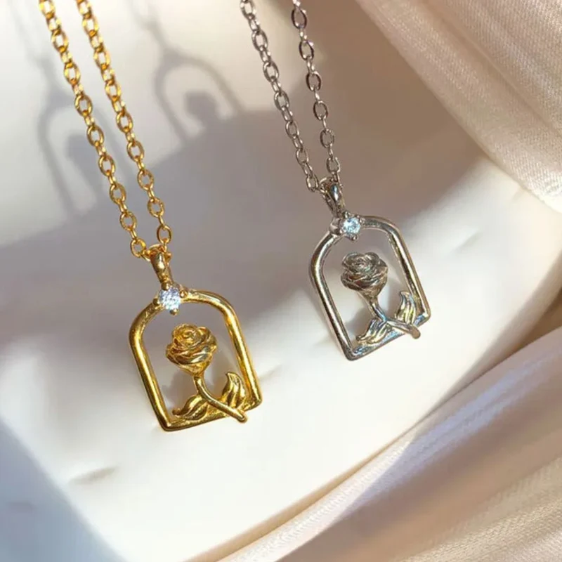 Collier Fleur Balançoire