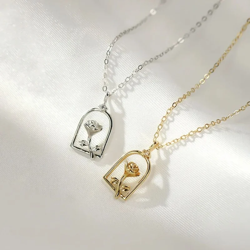 Collier Fleur Balançoire