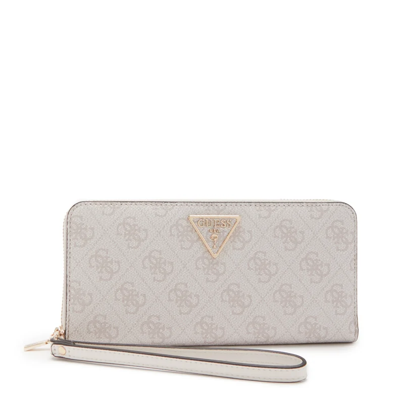 GUESS Femmes Portefeuille Zippé Blanc SWSD85-460-DVL