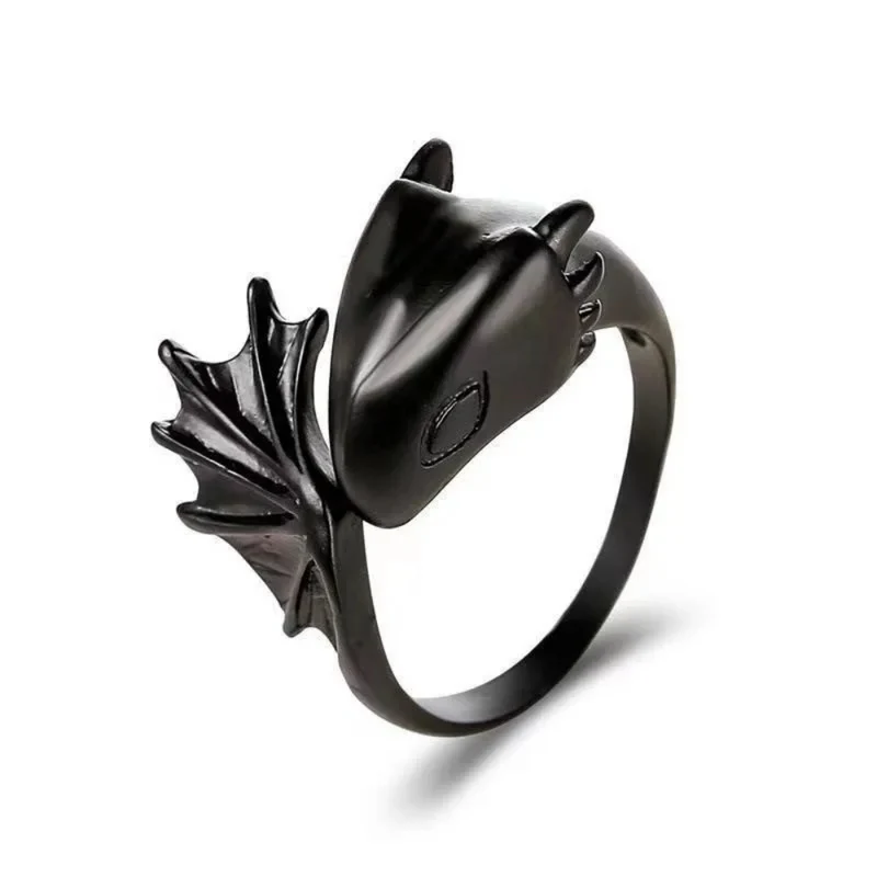 Bague Dragon Noir