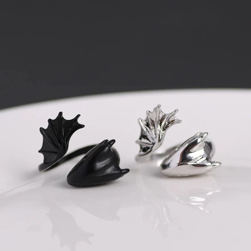 Bague Dragon Noir