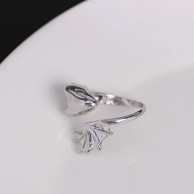 Bague Dragon Acier Inoxydable