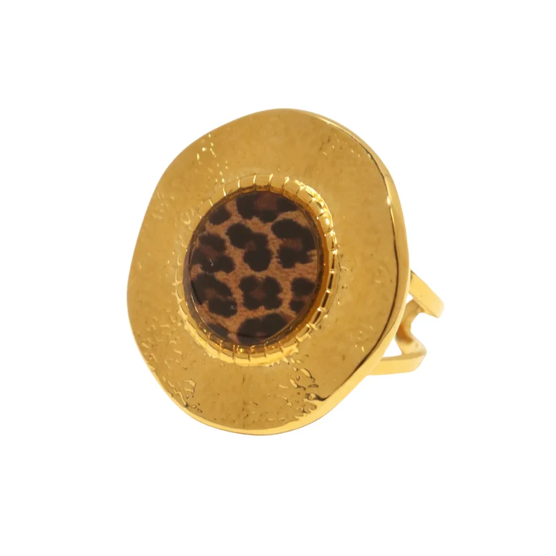 Bague Imprimé Léopard
