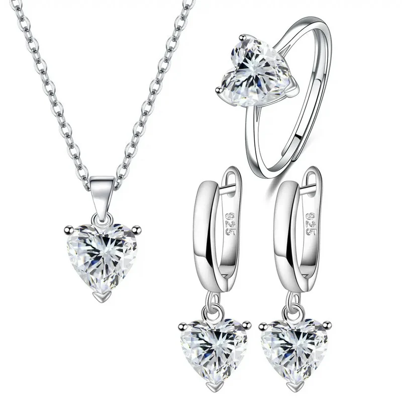Ensemble Bijoux Cœur