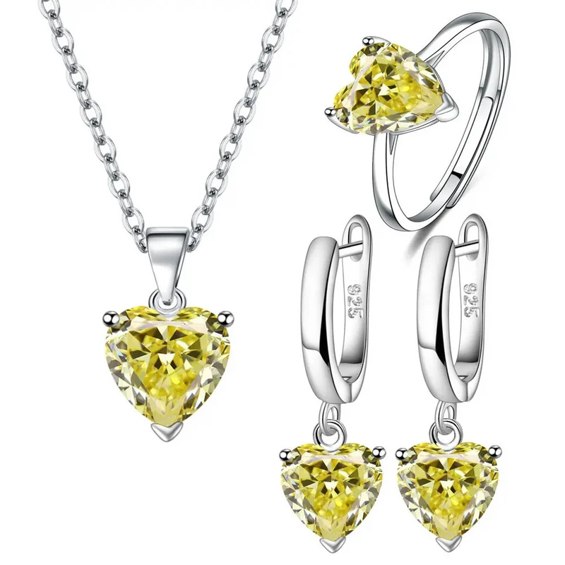 Ensemble Bijoux Cœur