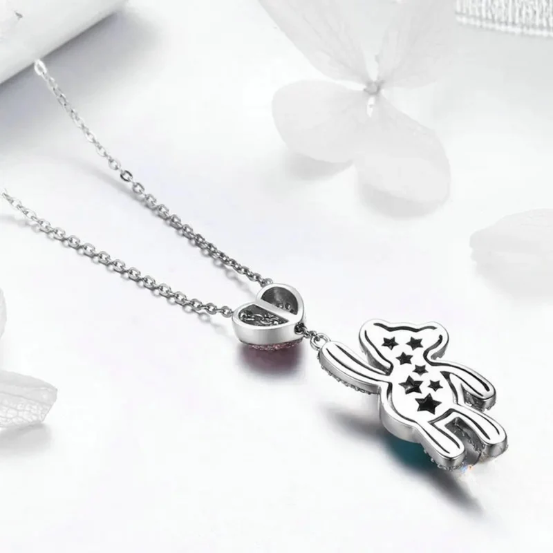 Collier Nounours Argent