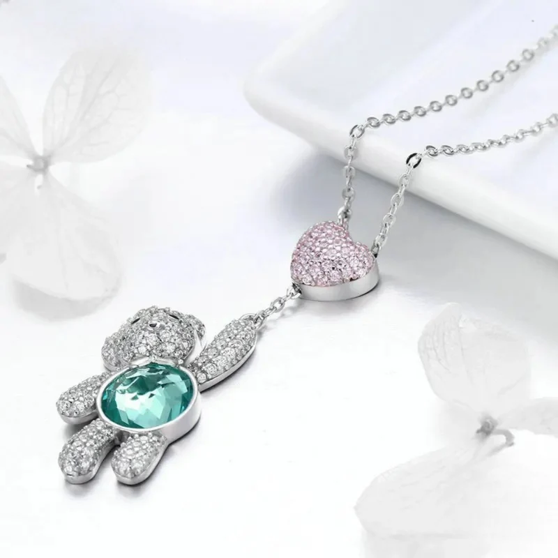 Collier Nounours Argent
