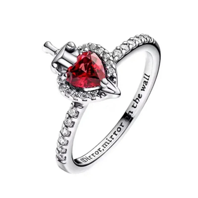 Bague Cœur Couronne