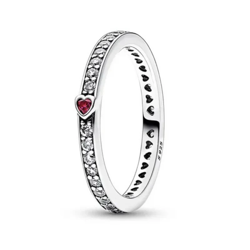 Bague Argent Petit Cœur