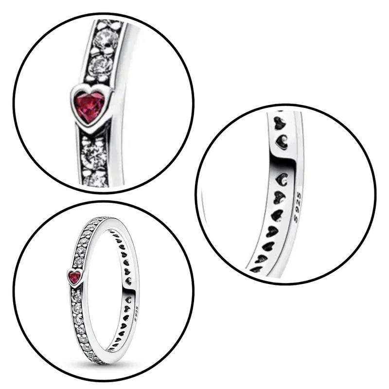 Bague Argent Petit Cœur