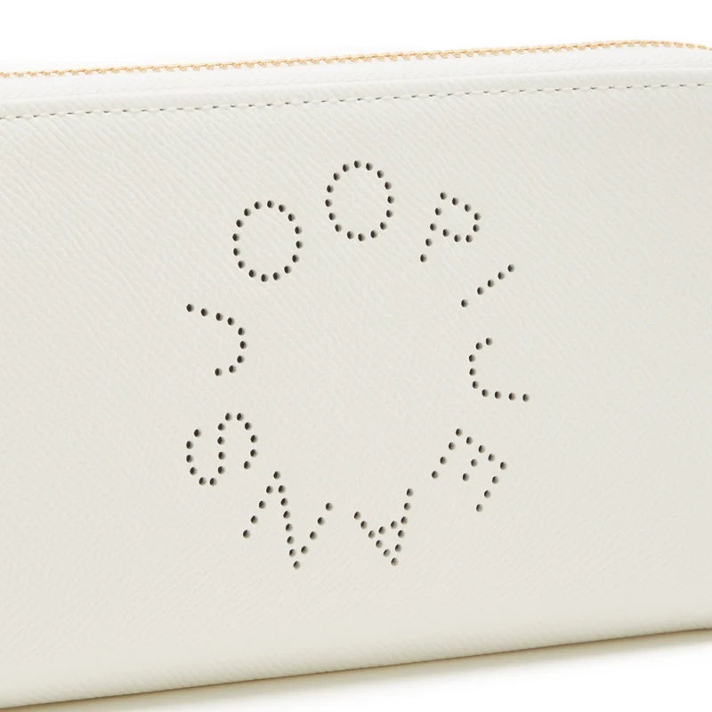 JOOP! Femmes Portefeuille Zippé Blanc 4130000900-100
