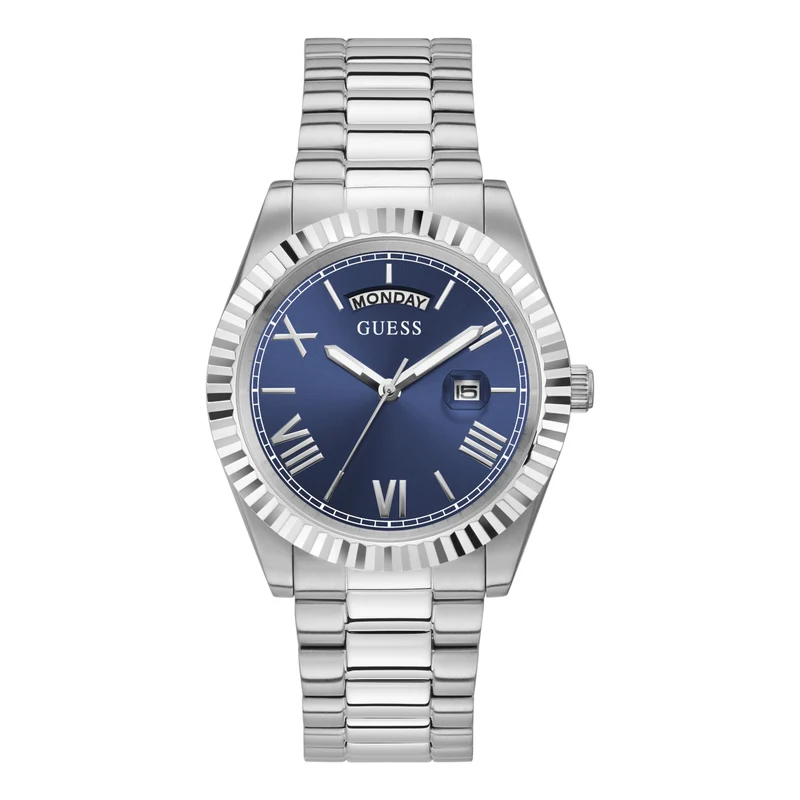 GUESS Connoisseur Hommes Montre Argent GW0265G7